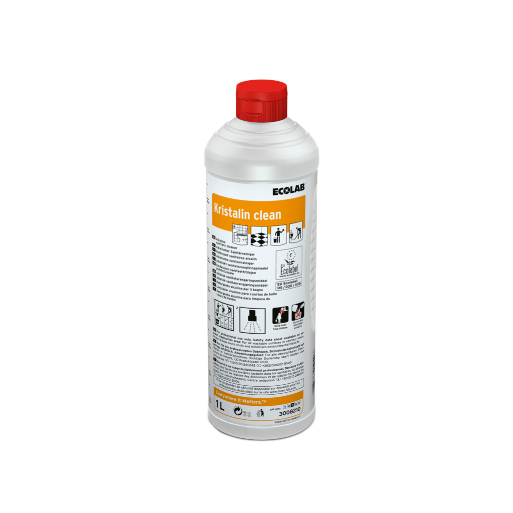 Kristalin Clean 12x1 L - Sanitetsrengøring